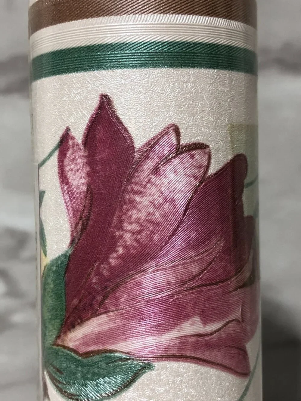 Concord Wallcoverings Wallpaper Vinyl Border Floral Granny Cottagecore